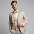 Pink Floral Shawl Lapel Tuxedo Set – Wedding and Prom