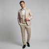 Pink Floral Shawl Lapel Tuxedo Set – Wedding and Prom
