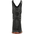 Python Snake Boots Mens Square Toe
