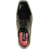 Bravo Mens Classic Formal Shiny Patent Tuxedo Shoe in Black