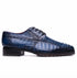 Marco Di Milano Ragusa: Stained Navy Leather Shoe
