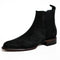 Los Altos Men's Toe Roper Boot Gamuza Black - Gamuza Black