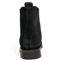 Los Altos Men's Toe Roper Boot Gamuza Black - Gamuza Black