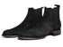 Los Altos Men's Toe Roper Boot Gamuza Black - Gamuza Black