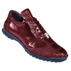 Sneaker de Piel de Avestruz Pata Vino