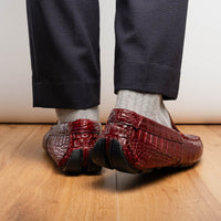 Marco_Di_Milano Remo Wine Leather Luxury Shoe