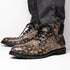 Marco Di Milano Renzo Stone Black Leather Shoe