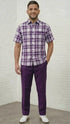 Mens 2 Piece Walking Suit - Classic Plaid