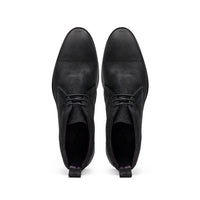 Zelli Rezza Italian Suede Chukka Boot in Black with Vibram Sole