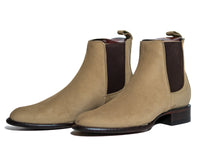 Los Altos Men's Toe Roper Boot Gamuza Oryx - Gamuza Oryx