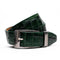 Marco Di Milano Riccardo Belt Forest Green Leather Shoe