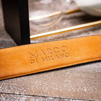 Marco Di Milano Riccardo Belt Orix: Luxury Leather Dress Shoe