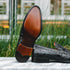 Zelli Roma Genuine Caiman Crocodile Penny Loafer in Black