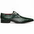Marco_Di_Milano Rovigo - Forest Green Leather Loafer
