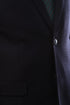 Classic Navy Blue Blazer for Men | Two-Button Poly Viscose Wool-Touch