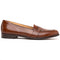 Zelli Savannah Italian Calf Penny Loafer in Chili