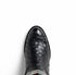 Marco Di Milano Savannah Black Ostrich Quill Round Toe Cowboy Boots