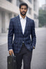 Blue Blazer Mens Sport Coat