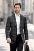 Black Blazer Mens Sport Coat