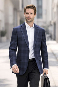 Navy Blazer Mens Sport Coat