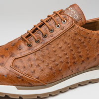 Marco Di Milano Scanno: Antique Cognac Leather Dress Shoe