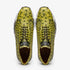 Marco Di Milano Scanno Green Ostrich Quill Sneakers