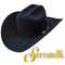 Serratelli 10X Cali Style Black 3 1/2" Brim Western Cowboy Hat All Sizes