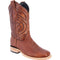 White Diamonds Brown Bullhide Cowboy Boots