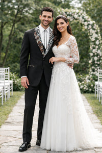 Single Breasted Camouflage Tuxedo - Camo Wedding Suit