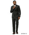 Stacy Adams Men's 3 Piece Hybrid Fit Suit - Glen Plaid