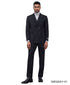 Stacy Adams Men's 2 Piece Executive Suit - Double Breasted