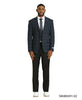 Stacy Adams Men's Hybrid Fit Sport Coat - Glen Plaid Pattern