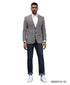 Stacy Adams Men's Hybrid Fit Sport Coat - Windowpane Plaid