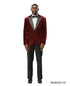 Stacy Adams Men's Hybrid Fit Sport Coat - Rhinestone sequin Embedded Peak Lapel