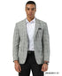 Stacy Adams Men's Hybrid Fit Sport Coat - Textured Windowpane Pattern