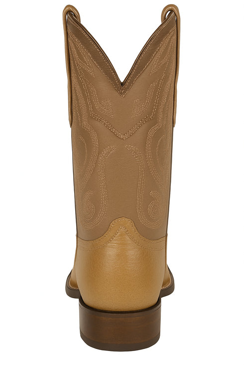 Men's Wild West Smooth Ostrich Skin 3X Toe Boots 29504-B