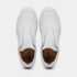 Zelli Spettacolare Pebble Grain Slip On Sneakers White (65-225-WHT)