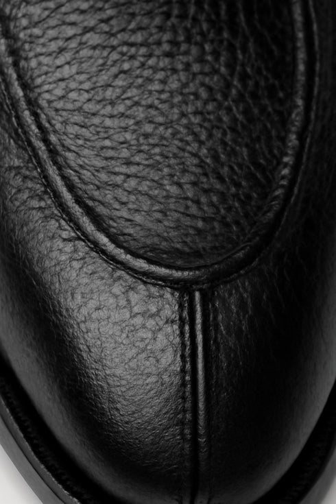 Fratello Split-Toe Deer Black Men’s Lace up Shoes By Mezlan Made In Spain Brand