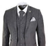 Classic Grey Wool Suit for Men – Sharp Tailored Formal Ensemble