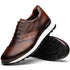 Zelli Testo Burnished Italian Calfskin Dress Sneakers in Brown