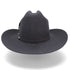 Texana Carin Leon Oficial Gris Oxford con Pluma de Plata