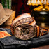 Marco Di Milano Texas Belt Stone Brown Leather Shoe
