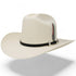 Tombstone 1,000X Straw Johnson Hat with Feathers