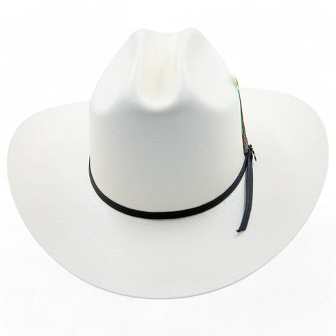 Tombstone 100X Sinaloa Cowboy Hat with Feathers 3 1/2" TOM-3904