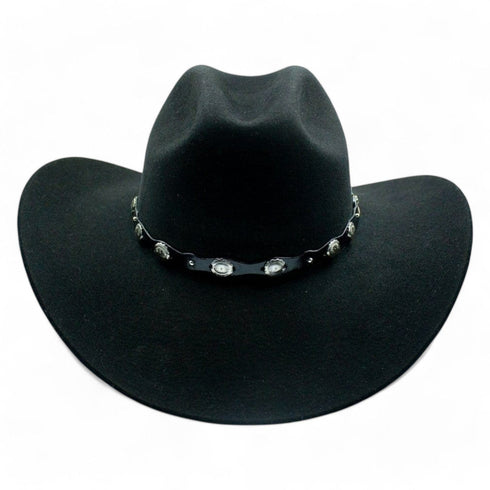 Tombstone 20X Black Denver Cowboy Felt Hat TOM-4201