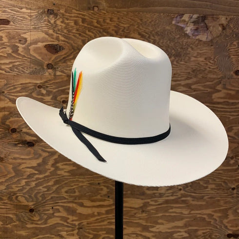 Tombstone 1,000X Johnson Hat with Feathers and Black Band TOM-1000XJ4