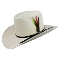 Tombstone 100X Sinaloa Cowboy Hat with Feathers 3" TOM-3905