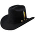 Tombstone Texanas Texana Los Dos Carnales 100X Copa Alta Color Negro Stone Hats