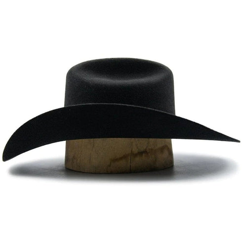 Tombstone 50X Beaver Fur Felt Roper Cowboy Felt Hat Black TOM-2502