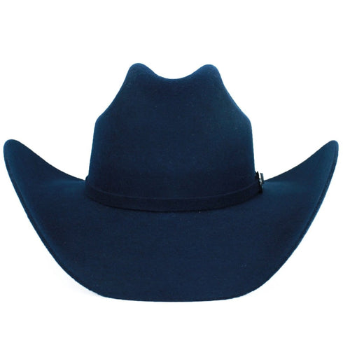 Tombstone 20X East West Cowboy Felt Hat Navy Blue